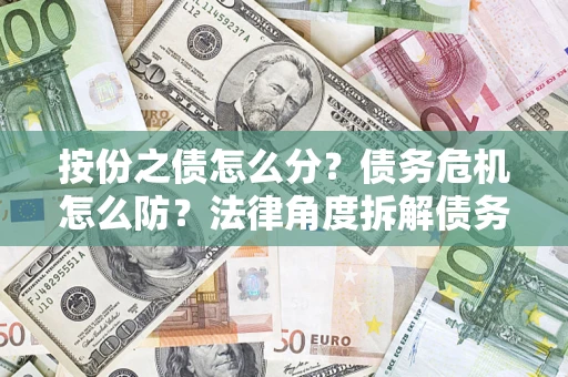 北京按份之债怎么分？债务危机怎么防？法律角度拆解债务分配与风险自保指南