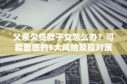 北京父亲欠贷款子女怎么办?可能面临的5大风险及应对策略 北京父亲欠贷款子女怎么办?可能面临的5大风险及应对策略