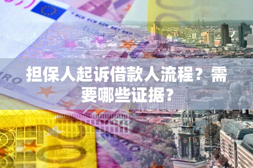 北京担保人起诉借款人流程？需要哪些证据？