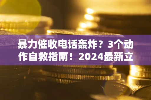 北京暴力催收电话轰炸？3个动作自救指南！2024最新立案标准全解析