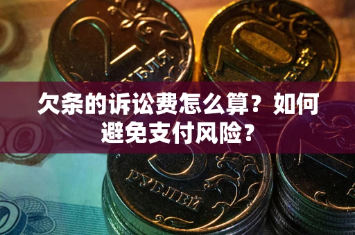 北京欠条的诉讼费怎么算？如何避免支付风险？